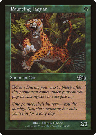 Pouncing Jaguar [Urza's Saga] | Spectrum Games