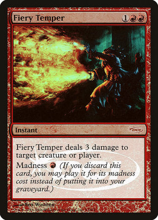Fiery Temper [Gateway 2006] | Spectrum Games