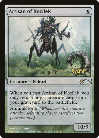 Artisan of Kozilek [Friday Night Magic 2011] | Spectrum Games