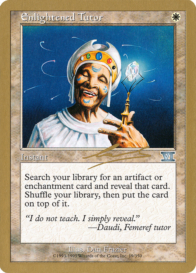 Enlightened Tutor (Nicolas Labarre) [World Championship Decks 2000] | Spectrum Games