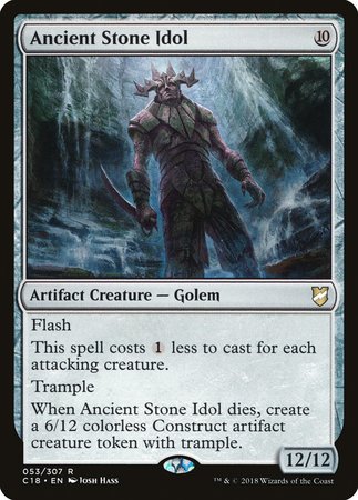 Ancient Stone Idol [Commander 2018] | Spectrum Games