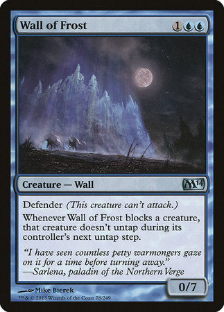 Wall of Frost [Magic 2014] | Spectrum Games
