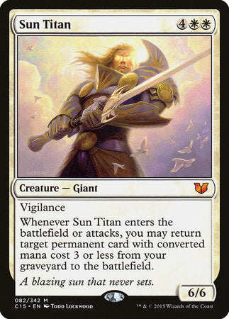 Sun Titan [Commander 2015] | Spectrum Games