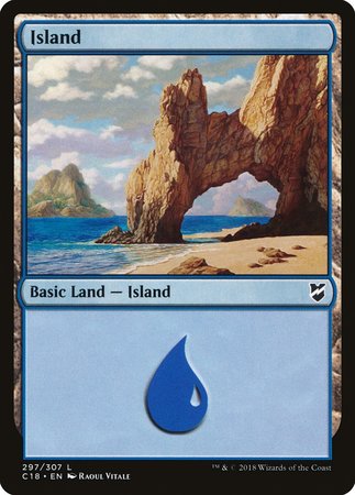 Island (297) [Commander 2018] | Spectrum Games