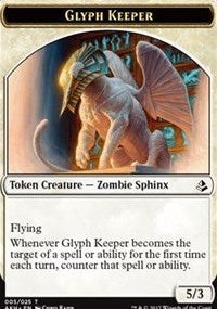 Glyph Keeper // Warrior Token [Amonkhet Tokens] | Spectrum Games