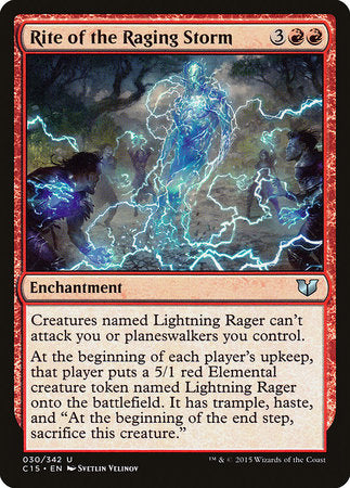 Rite of the Raging Storm [Commander 2015] | Spectrum Games