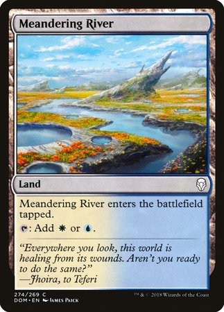 Meandering River [Dominaria] | Spectrum Games