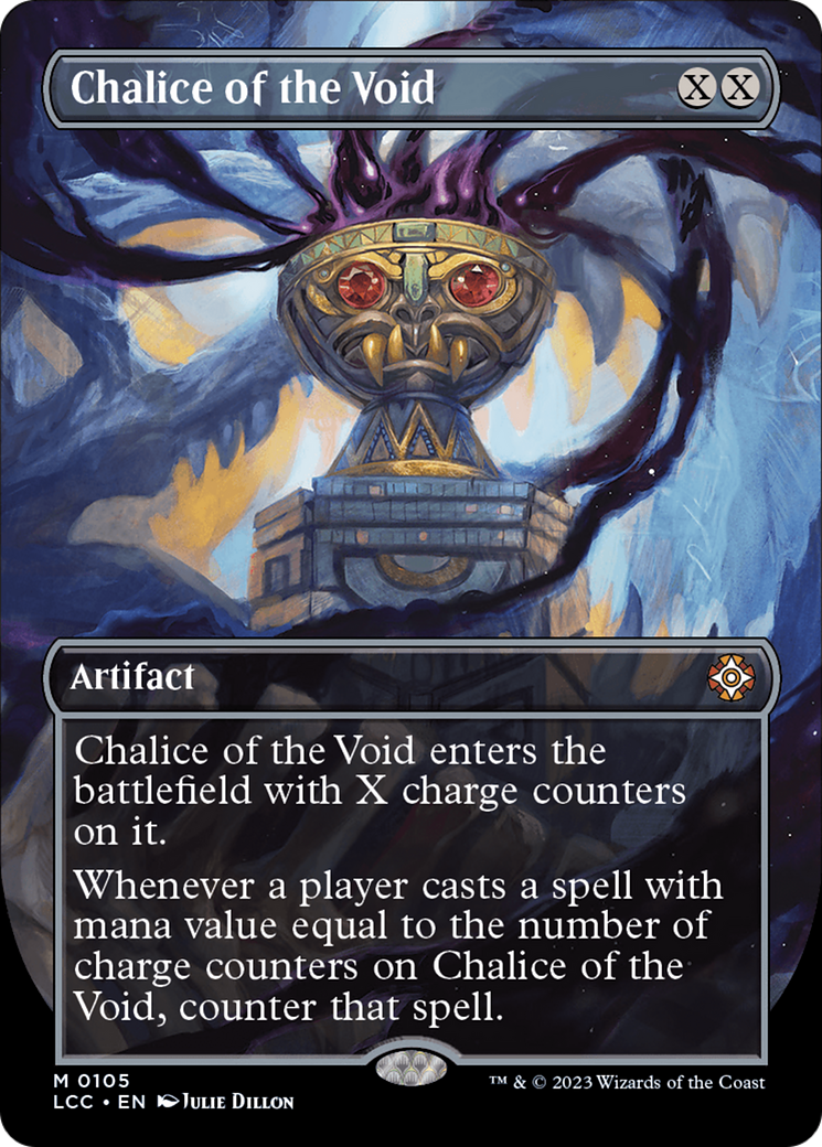 Chalice of the Void (Borderless) [The Lost Caverns of Ixalan Commander] | Spectrum Games