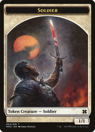 Soldier Token [Modern Masters 2015 Tokens] | Spectrum Games