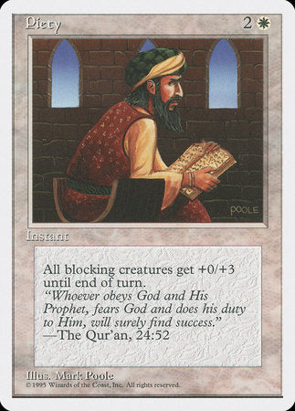 Piety [Fourth Edition] | Spectrum Games
