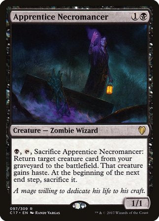 Apprentice Necromancer [Commander 2017] | Spectrum Games