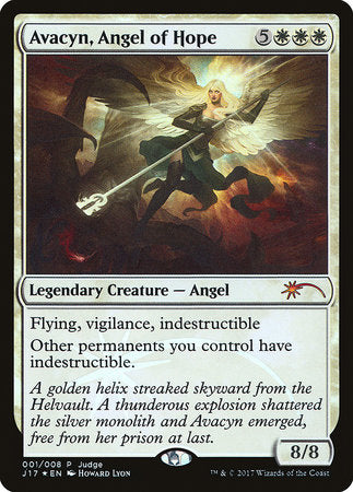 Avacyn, Angel of Hope [Judge Gift Cards 2017] | Spectrum Games