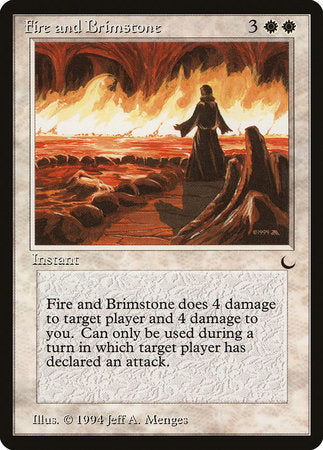 Fire and Brimstone [The Dark] | Spectrum Games