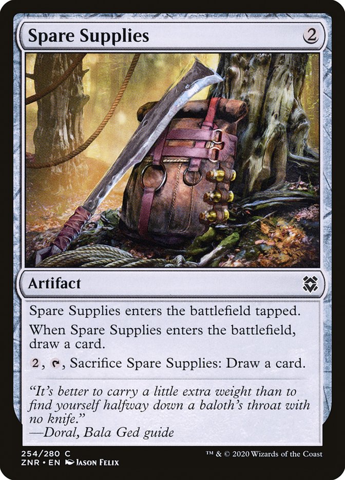 Spare Supplies [Zendikar Rising] | Spectrum Games