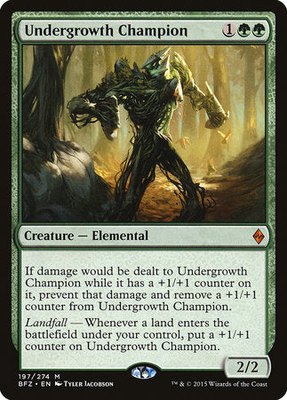 Undergrowth Champion [Battle for Zendikar] | Spectrum Games