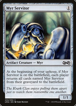 Myr Servitor [Ultimate Masters] | Spectrum Games