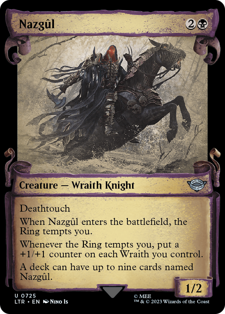 Nazgul (0725) [The Lord of the Rings: Tales of Middle-Earth Showcase Scrolls] | Spectrum Games