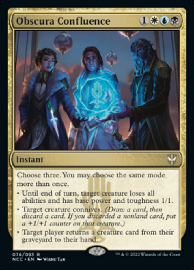 Obscura Confluence [Streets of New Capenna Commander] | Spectrum Games