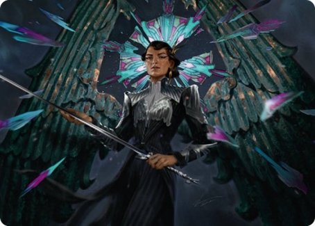 Sanctuary Warden Art Card [Streets of New Capenna Art Series] | Spectrum Games