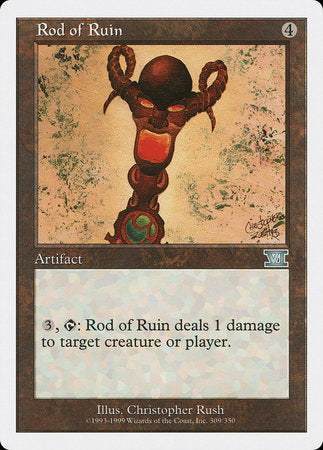 Rod of Ruin [Classic Sixth Edition] | Spectrum Games