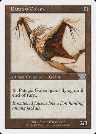 Patagia Golem [Classic Sixth Edition] | Spectrum Games