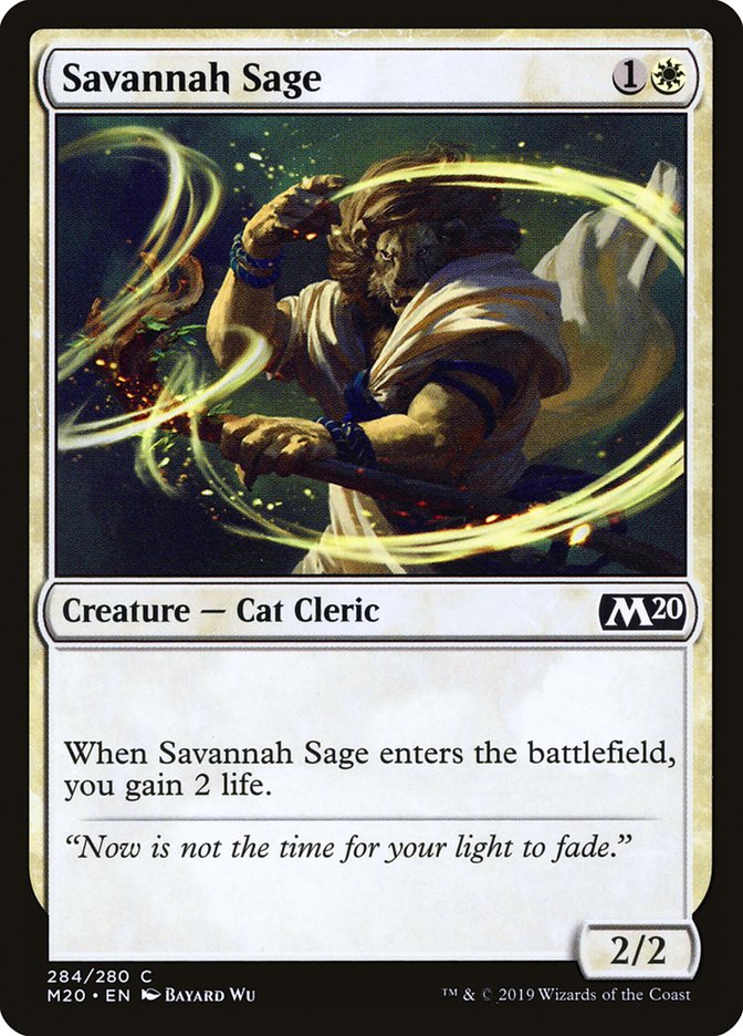 Savannah Sage [Core Set 2020] | Spectrum Games