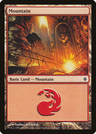 Mountain (173) [New Phyrexia] | Spectrum Games