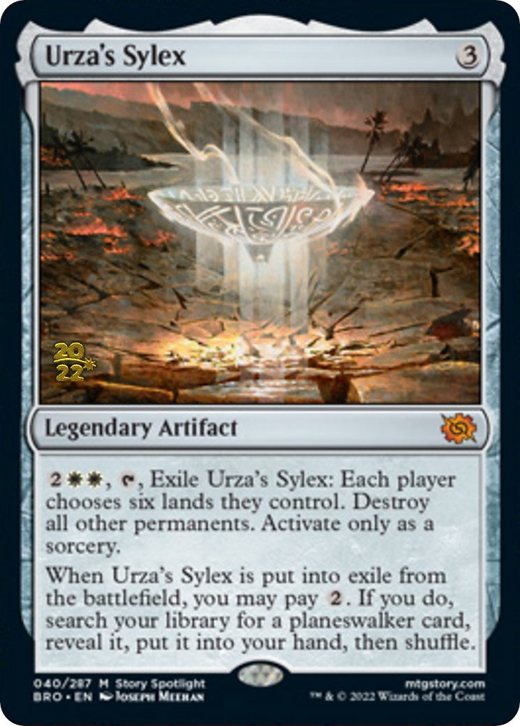 Urza's Sylex [The Brothers' War: Prerelease Promos] | Spectrum Games