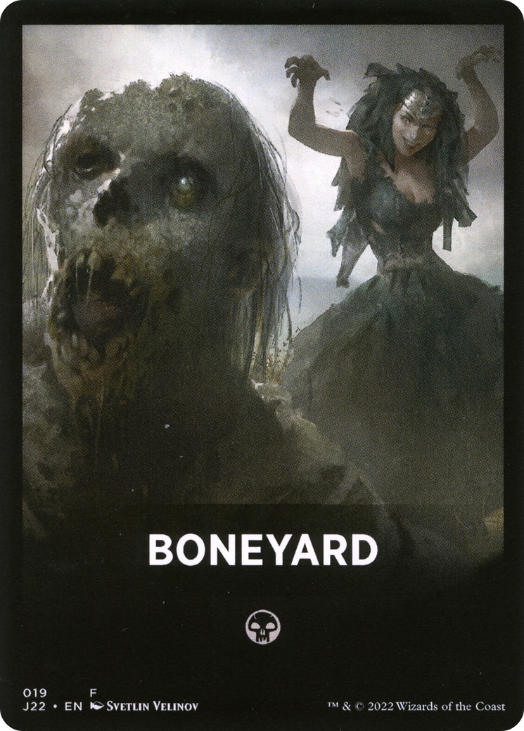 Boneyard Theme Card [Jumpstart 2022 Front Cards] | Spectrum Games