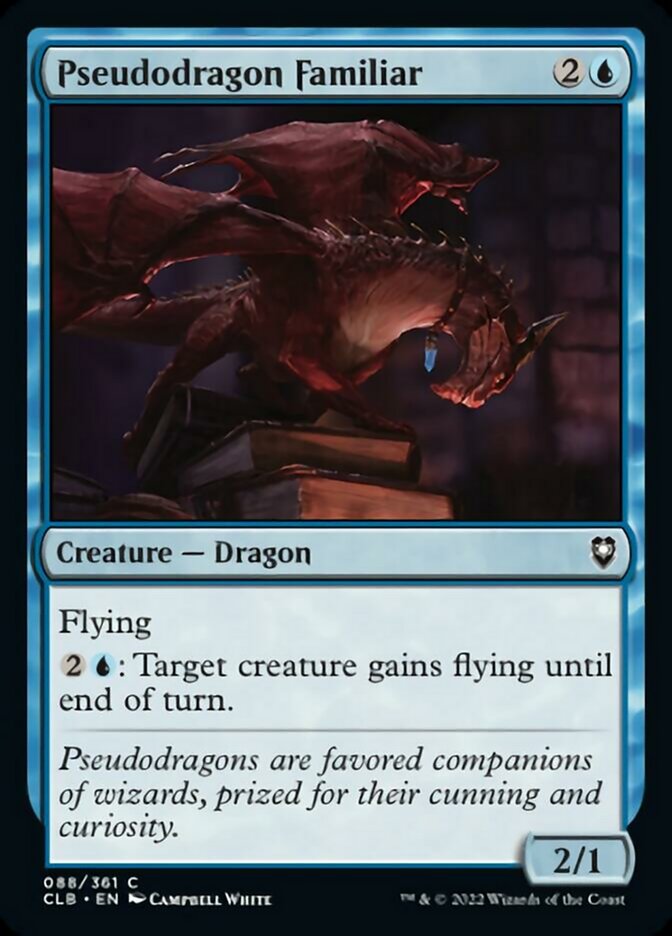 Pseudodragon Familiar [Commander Legends: Battle for Baldur's Gate] | Spectrum Games