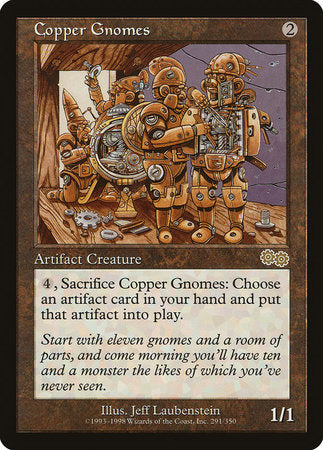 Copper Gnomes [Urza's Saga] | Spectrum Games