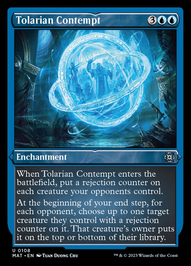 Tolarian Contempt (Foil Etched) [March of the Machine: The Aftermath] | Spectrum Games