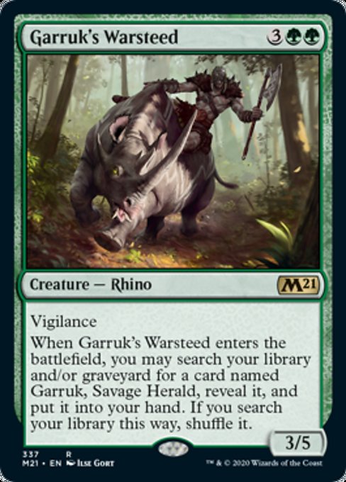 Garruk's Warsteed [Core Set 2021] | Spectrum Games