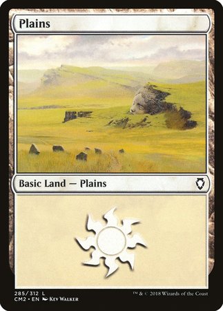 Plains (285) [Commander Anthology Volume II] | Spectrum Games