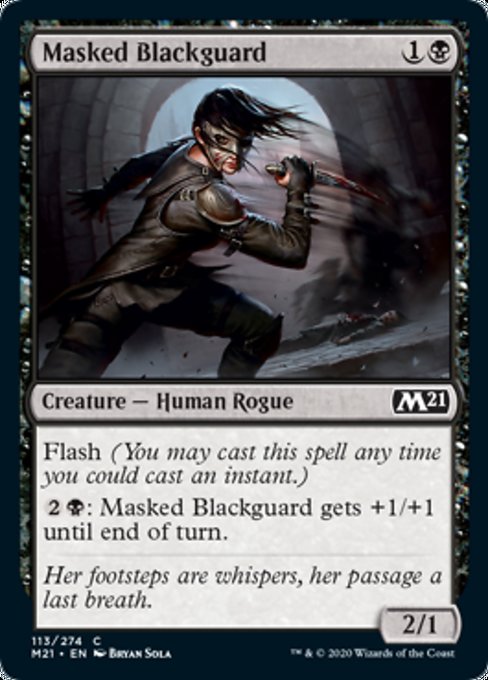 Masked Blackguard [Core Set 2021] | Spectrum Games