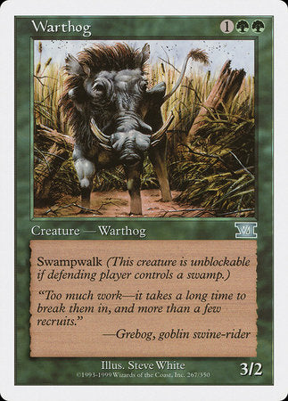 Warthog [Classic Sixth Edition] | Spectrum Games