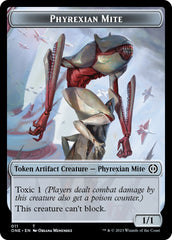 Phyrexian Mite // Phyrexian Insect Double-Sided Token [Phyrexia: All Will Be One Commander Tokens] | Spectrum Games