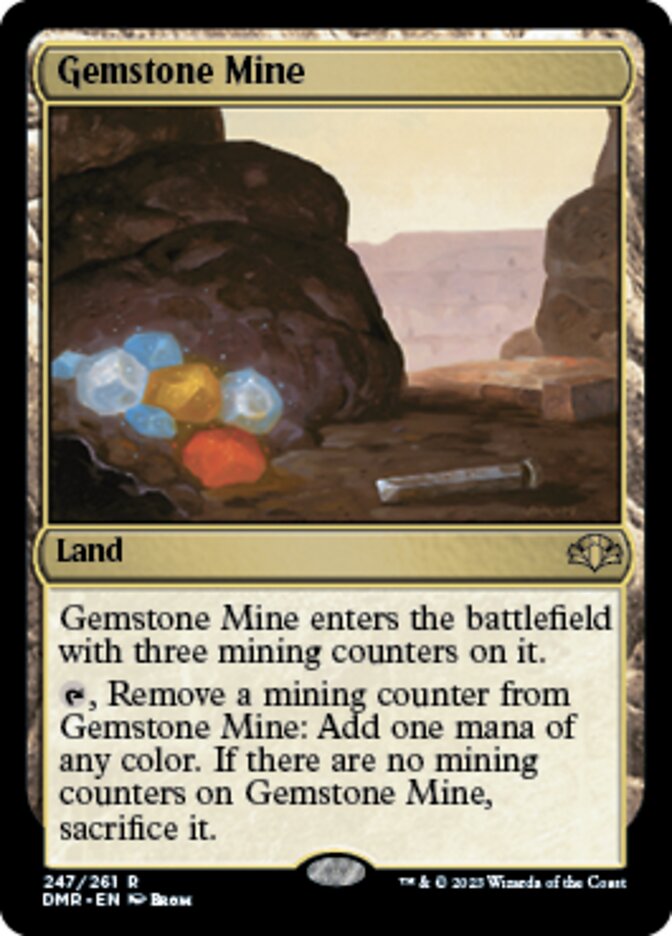 Gemstone Mine [Dominaria Remastered] | Spectrum Games