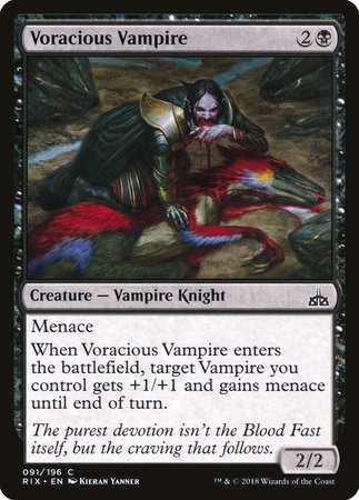 Voracious Vampire [Rivals of Ixalan] | Spectrum Games