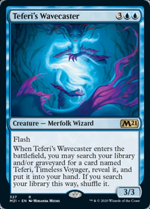 Teferi's Wavecaster [Core Set 2021] | Spectrum Games