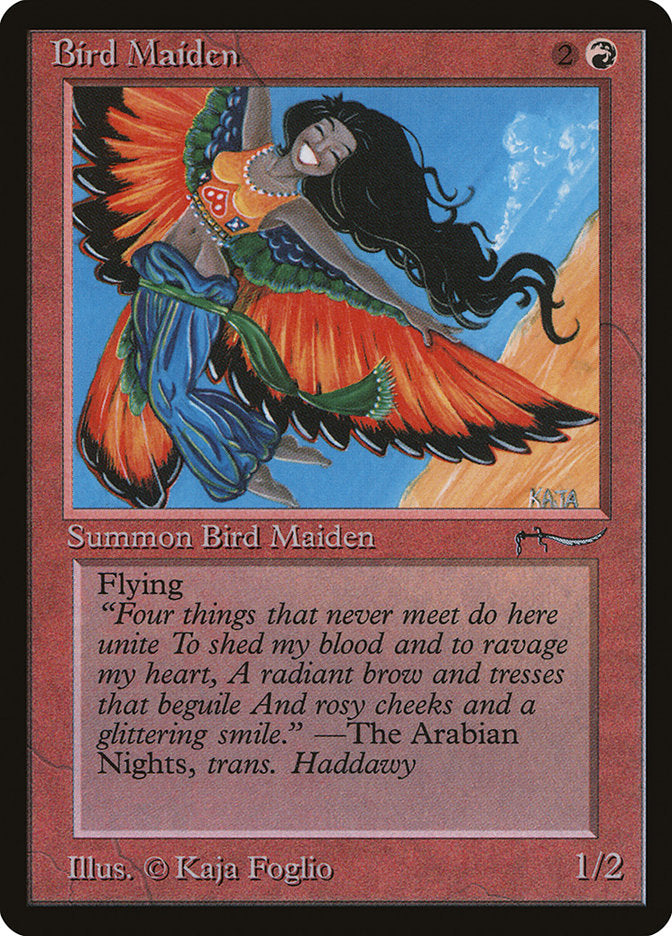 Bird Maiden (Dark Mana Cost) [Arabian Nights] | Spectrum Games