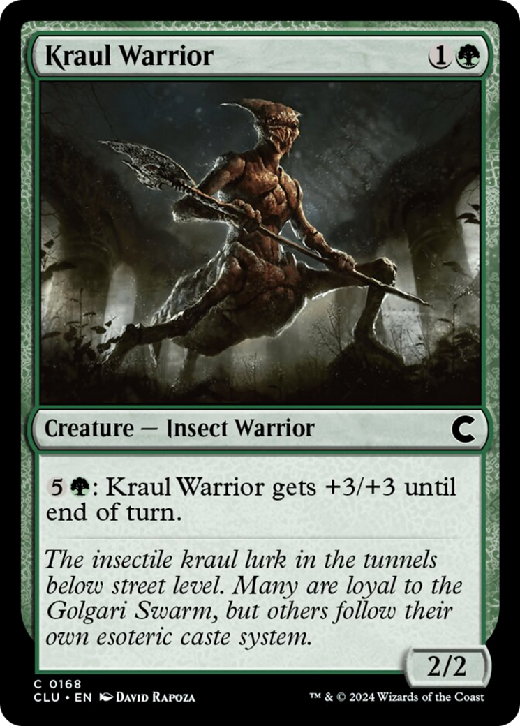 Kraul Warrior [Ravnica: Clue Edition] | Spectrum Games