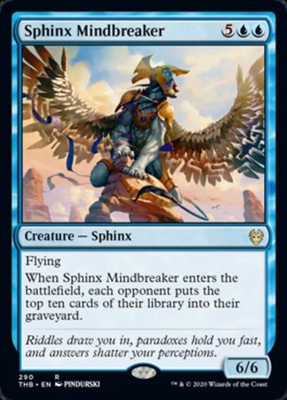 Sphinx Mindbreaker [Theros Beyond Death] | Spectrum Games