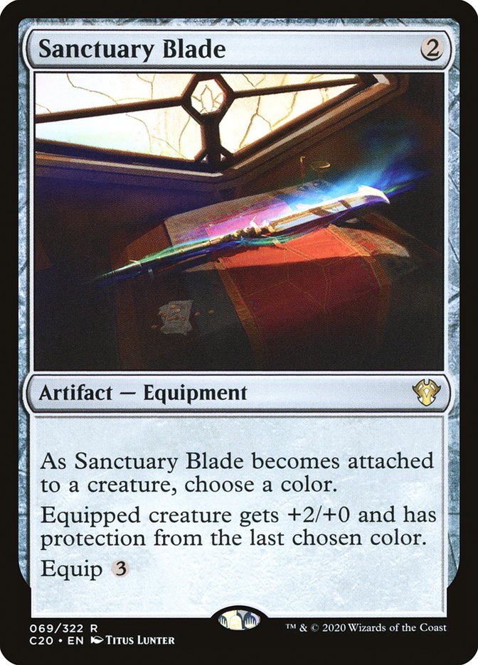 Sanctuary Blade [Commander 2020] | Spectrum Games