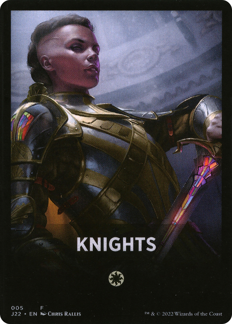 Knights Theme Card [Jumpstart 2022 Front Cards] | Spectrum Games