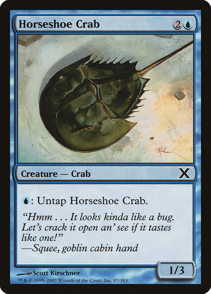 Horseshoe Crab [Tenth Edition] | Spectrum Games