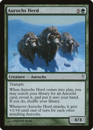 Aurochs Herd [Coldsnap] | Spectrum Games