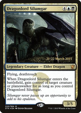 Dragonlord Silumgar [Dragons of Tarkir Promos] | Spectrum Games
