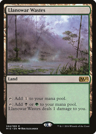 Llanowar Wastes [Magic 2015] | Spectrum Games