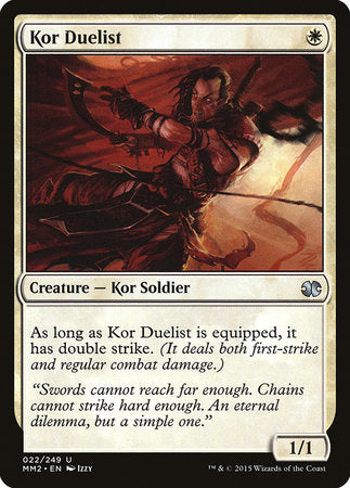 Kor Duelist [Modern Masters 2015] | Spectrum Games